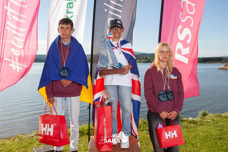 Hari Clark on the RS Tera Sport Podium - photo © Festival of Sails