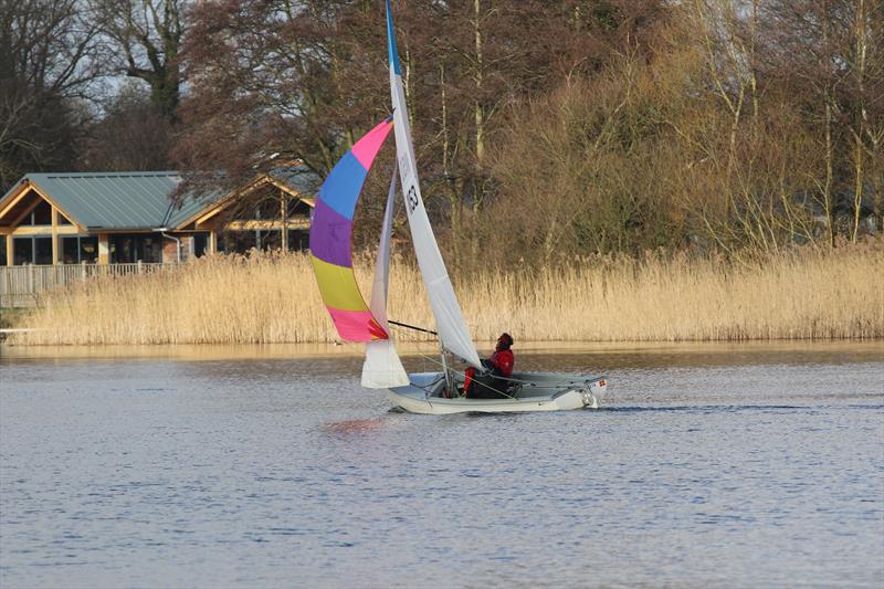 Leader Nationals at the Rollesby Broad Multisail Open Regatta photo copyright John Ayres taken at Rollesby Broad Sailing Club and featuring the Leader class