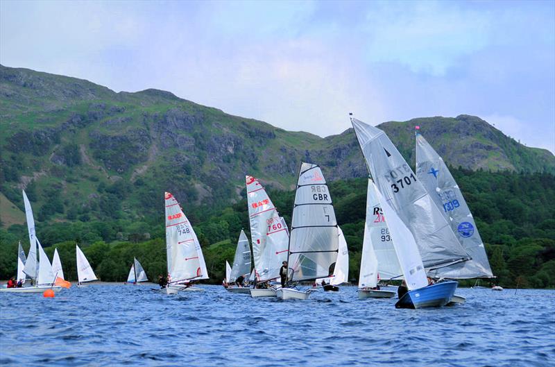 Lennon Racewear Coniston Sailing Club Dinghy Regatta photo copyright Rob Swyer taken at Coniston Sailing Club and featuring the  class