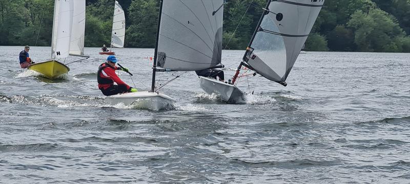 Jeremy Cooper shows how a Lightning goes during the Border County Midweek Series at Budworth photo copyright PeteChambers / @boodogphotography taken at Budworth Sailing Club and featuring the Lightning class