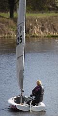 A familiar sight for the fleet - Penny Yarwood's transom during the Noble Marine Lightning 368 2022 Travellers Series at Aldridge © Diane Hodgson