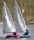 Bryan Westley and Penny Yarwood during the Noble Marine Lightning 368 2022 Travellers Series at Aldridge © Diane Hodgson