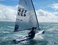 Maria Claridge during the Noble Marine Insurance 2023 Lightning 368 Sea Championship at Lymington © John Claridge