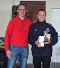 Giles trophy winner Huw Hopkins in the Noble Marine Lightning 368 2023 Nationals at Chase SC