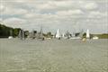 Downwind leg during the Lightning 368 Southern Championship at Up River Yacht Club &copy; Adrian Hollier