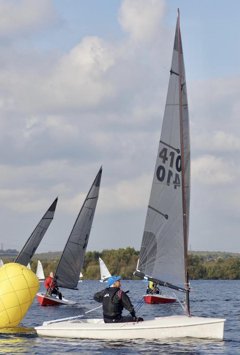 Jeremy Cooper leads the way during the Noble Marine Insurance Lightning 368 Inlands at Chase photo copyright Beth Tate taken at Chase Sailing Club and featuring the Lightning 368 class