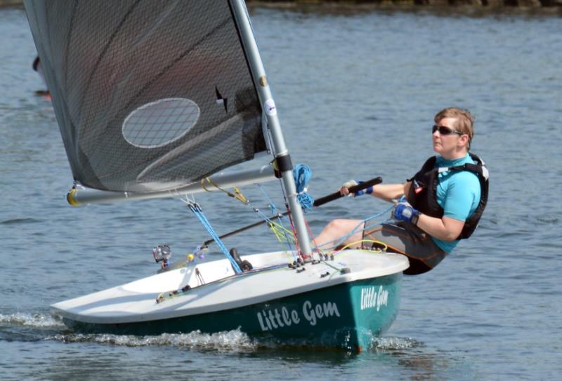 Caroline – Lightning 368 Northern Championship photo copyright Event Media taken at Denholme Sailing Club and featuring the Lightning 368 class