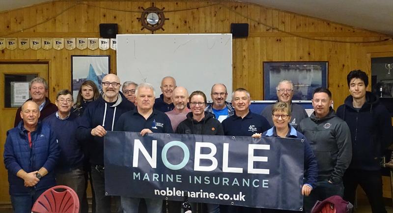 The assembled competitors during the Noble Marine Lightning 368 Open at West Oxfordshire SC - photo © John Claridge