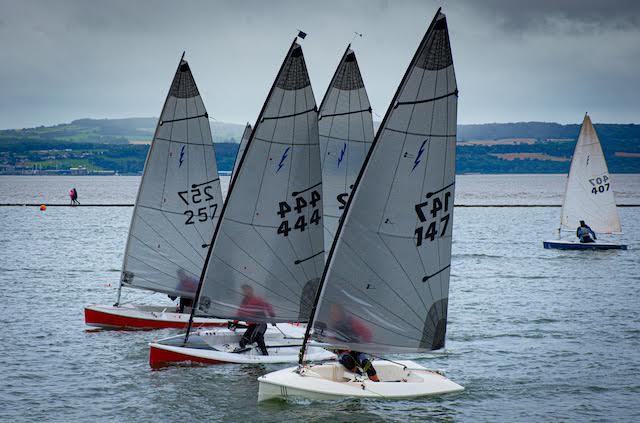 Noble Marine Insurance Lightning 368 Northerns at West Kirby - tight racing photo copyright Jon Cooper taken at West Kirby Sailing Club and featuring the Lightning 368 class