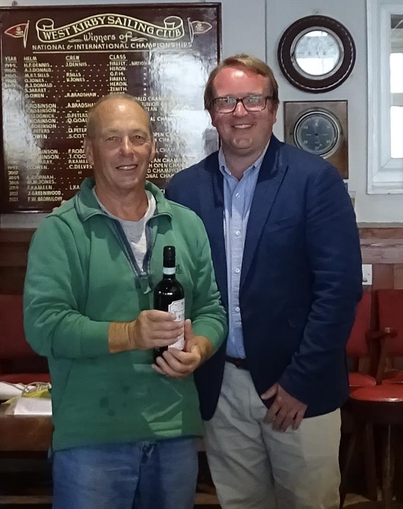 Noble Marine Insurance Lightning 368 Northerns at West Kirby - Tony Jacks finishes 3rd photo copyright Sue Comes taken at West Kirby Sailing Club and featuring the Lightning 368 class