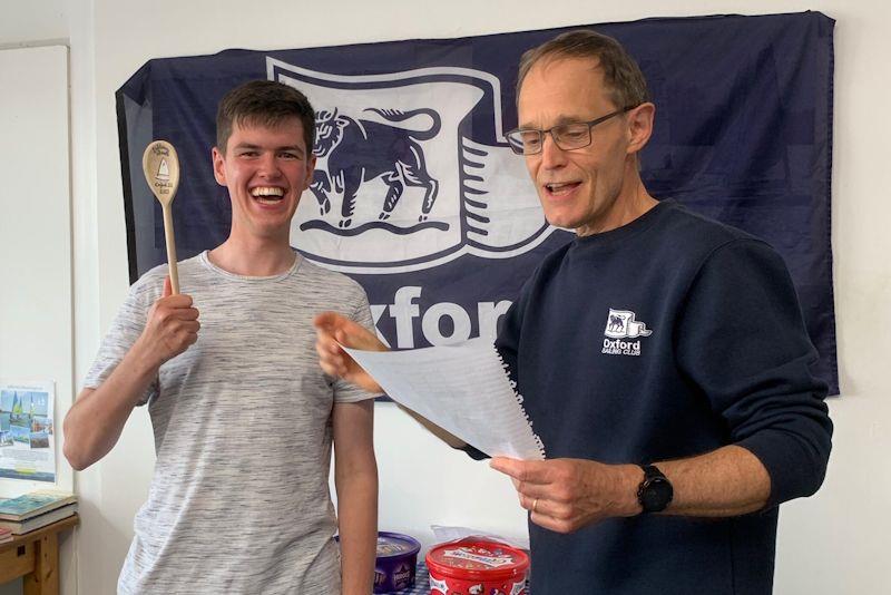 Junior inland champion Clayton Parker finished every race - Noble Marine Lightning 368 Inland Championship at Oxford photo copyright ?Duncan Cheshire taken at Oxford Sailing Club and featuring the Lightning 368 class