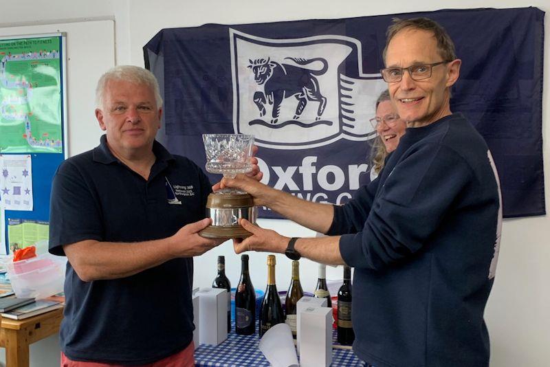 Simon Hopkins wins the Noble Marine Lightning 368 Inland Championship at Oxford photo copyright ?Duncan Cheshire taken at Oxford Sailing Club and featuring the Lightning 368 class