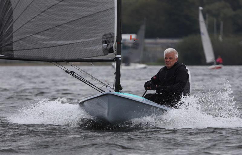 Champion Simon Hopkins in total control during the Noble Marine Lightning 368 2023 Nationals at Chase SC - photo © Adrian Hollier