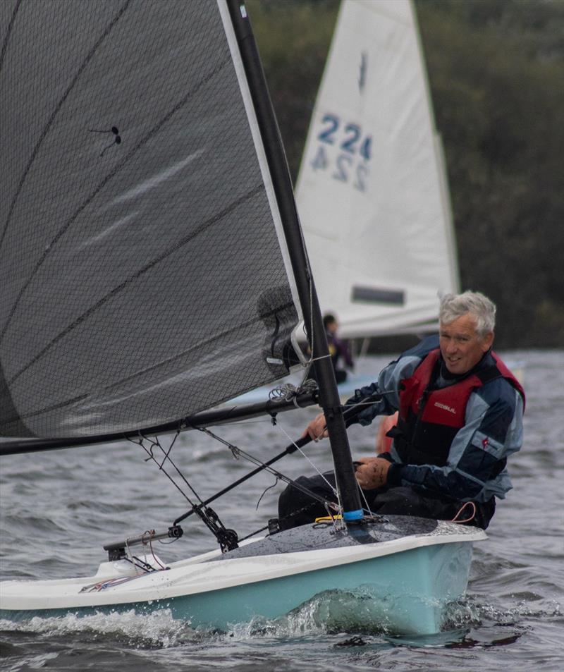 John Claridge during the Noble Marine Lightning 368 2023 Nationals at Chase SC photo copyright Charles Minton taken at Chase Sailing Club and featuring the Lightning 368 class