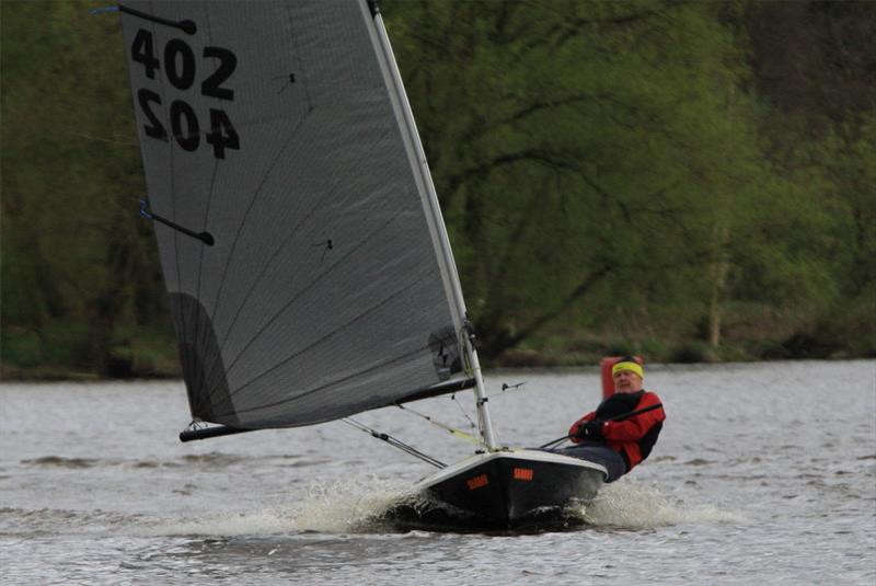 Stephen Hodgson, Mid Fleet Hero during the Lightning 368 Open at Winsford Flash photo copyright Adrian Hollier taken at Winsford Flash Sailing Club and featuring the Lightning 368 class