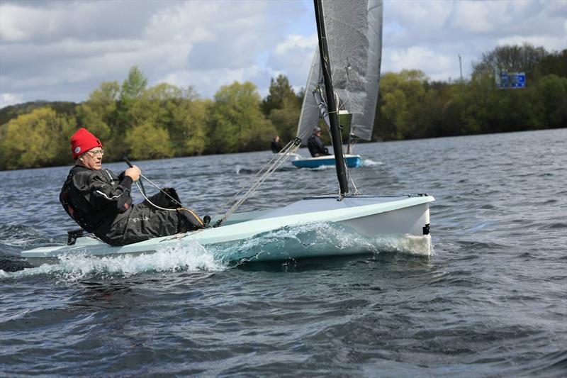 Ian Ranson at speed - Lightning 368 Inland Championships at Burghfield - photo © Adrian Hollier