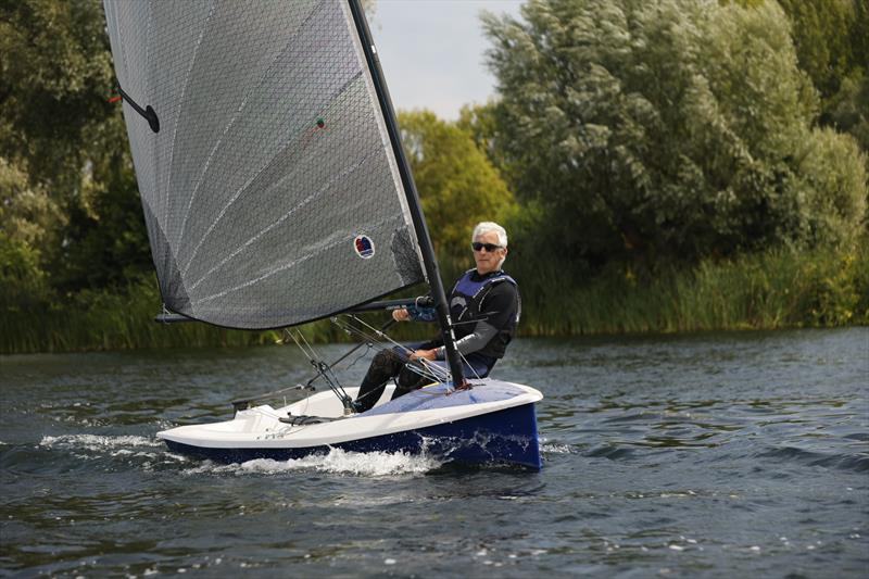 John Claridge - Sanders Sails Lightning 368 Travellers Series at Upper Thames - photo © Adrain Hollier