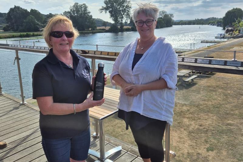 Caroline Hollier, overall winner - Sanders Sails Lightning 368 Travellers Series at Upper Thames - photo © Adrain Hollier