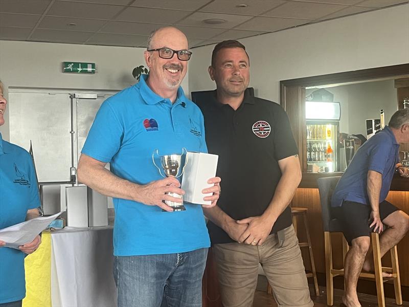 Duncan Cheshire - Giles Trophy - 1st Mk1 Boat - Lightning 368 National 2026 photo copyright John Butler taken at Chase Sailing Club and featuring the Lightning 368 class