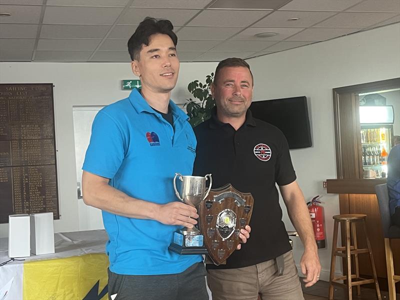 Robbie Claridge - 1st Place - Lightning 368 National 2026 photo copyright John Butler taken at Chase Sailing Club and featuring the Lightning 368 class