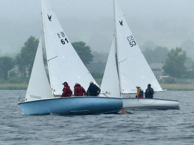 Liverpool Bay Falcons at Bala photo copyright John Hunter taken at Bala Sailing Club and featuring the Liverpool Bay Falcon class