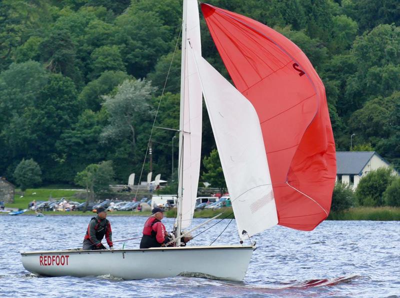 Liverpool Bay Falcons at Bala photo copyright John Hunter taken at Bala Sailing Club and featuring the Liverpool Bay Falcon class