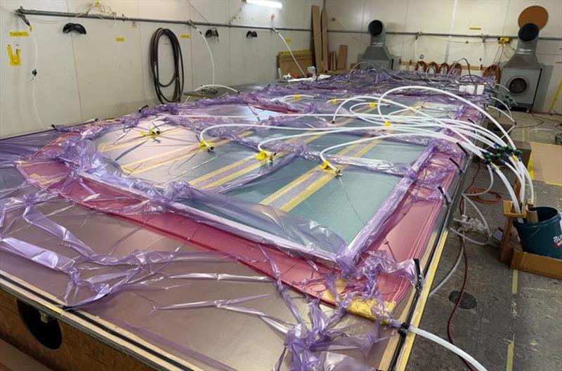 New Catalyst 50V2 starts build - Lloyd Stevenson Boatbuilders - May 2026 - photo © Lloyd Stevenson Boatbuilders