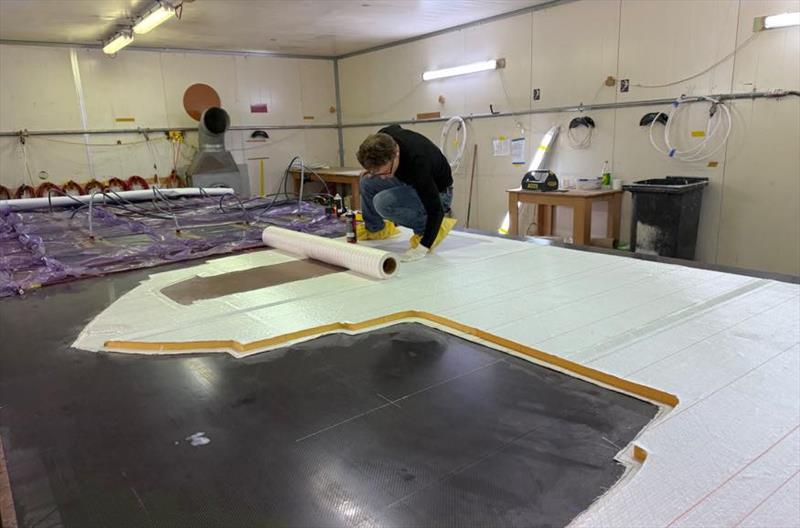 New Catalyst 50V2 starts build - Lloyd Stevenson Boatbuilders - May 2026 - photo © Lloyd Stevenson Boatbuilders