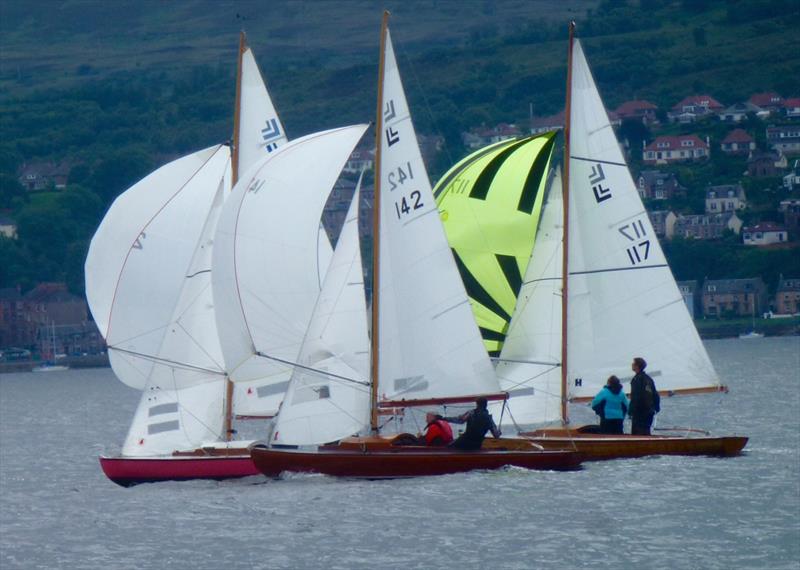 Loch Long One-Design National Championships on the Clyde 2015 photo copyright Shona Shields taken at Cove Sailing Club, Scotland and featuring the Loch Long One Design class