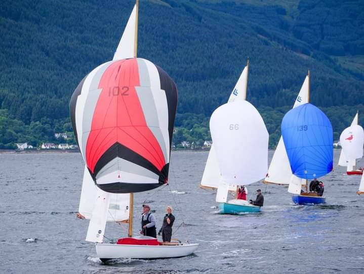 Loch Long One-Design Nationals 2022 photo copyright Carol Anne Calder & Atholl Fitzgerald  taken at Cove Sailing Club, Scotland and featuring the Loch Long One Design class