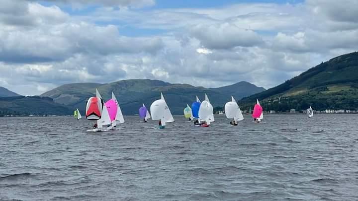 Loch Long One Design 2023 Nationals photo copyright Ewan Turner & Simon Jackson  taken at Cove Sailing Club, Scotland and featuring the Loch Long One Design class