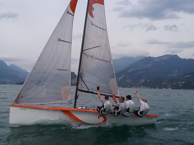 Longtze Regatta at Lake Garda photo copyright Elena Giolai taken at Fraglia Vela Riva and featuring the Longtze  class