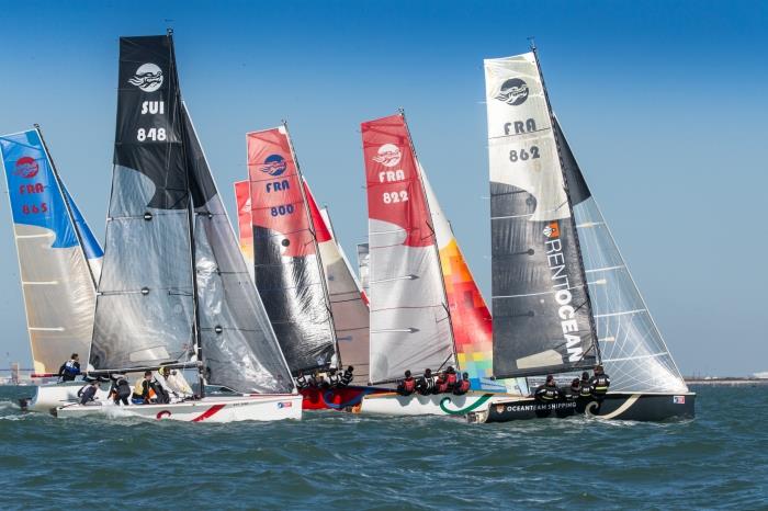 Day 4 of the Semaine Olympique Française 2015 photo copyright Breschi / 2015 SOF / FFVoile taken at Société des Régates Rochelaises and featuring the Longtze  class