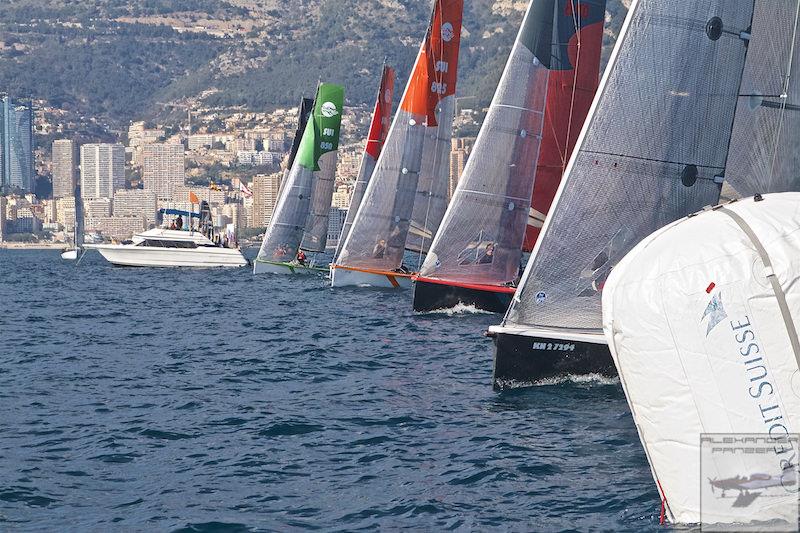 2018 34° Primo Cup 2018 Trophée Credit Suisse - Day 2 photo copyright Alexander Panzeri taken at Yacht Club de Monaco and featuring the Longtze  class