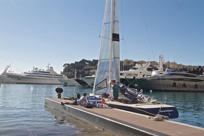 2018 34° Primo Cup 2018 Trophée Credit Suisse - Day 1 photo copyright Alexander Panzeri taken at Yacht Club de Monaco and featuring the Longtze  class