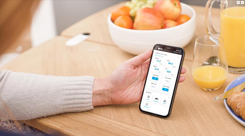 Phone app - Raymarine announce remote monitoring and control system for boats - photo © Raymarine