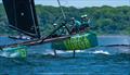 Ryan McKillen's M32 catamaran Surge during the New York Yacht Club's Annual Regatta &copy; Hannah Lee Noll