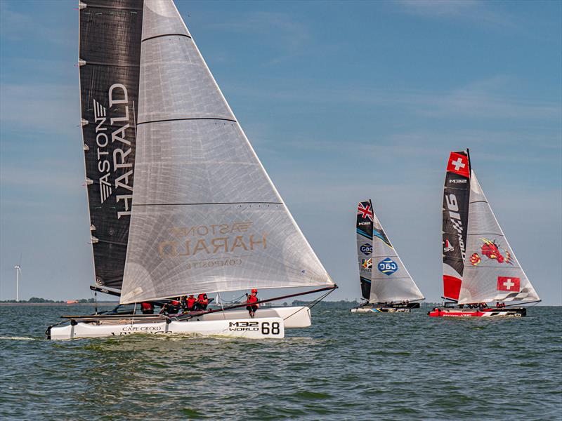 Cape Crow Vikings put in another exceptional performance on M32 European Series Holland Day 2 photo copyright M32 Series / Hartas Productions taken at  and featuring the M32 class