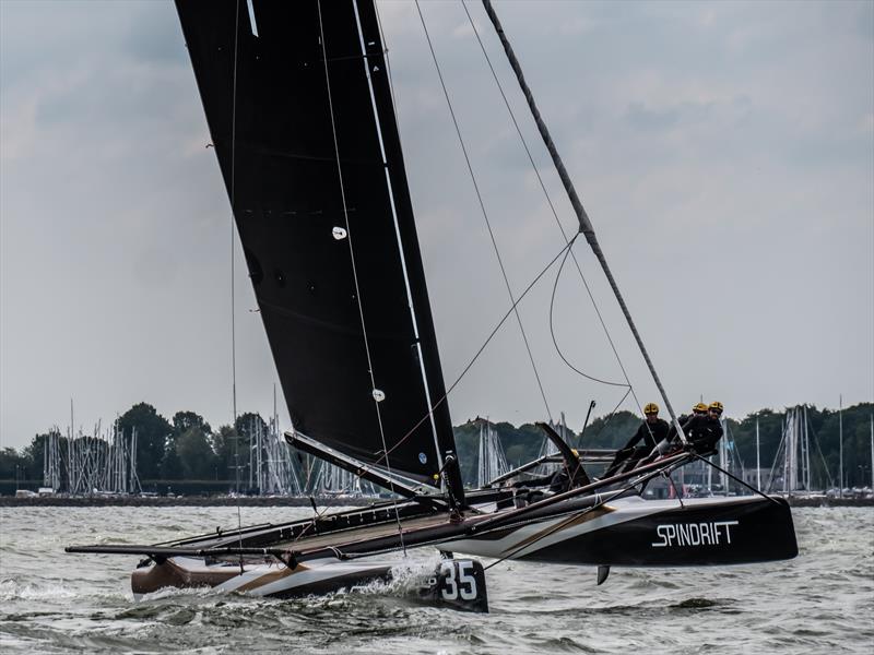 Spindrift racing on M32 European Series Holland Day 2 photo copyright M32 Series / Hartas Productions taken at  and featuring the M32 class