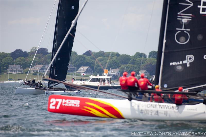 2018 M32 Series North America - New York Yacht Club Annual Regatta photo copyright Matthew Cohen Photography taken at New York Yacht Club and featuring the M32 class