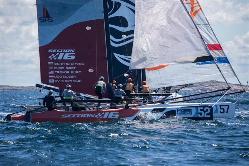 High adrenalin one design catamaran fleet racing - M32 European Series - photo © Anton Klock / M32 Worlds