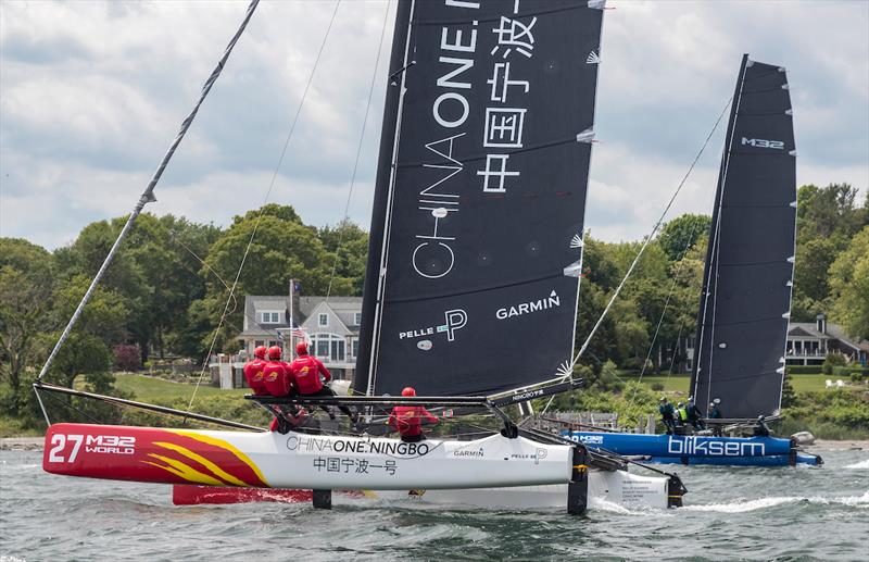 ChinaOne.Ningbo - 164th New York Yacht Club Annual Regatta photo copyright Daniel Forster taken at New York Yacht Club and featuring the M32 class