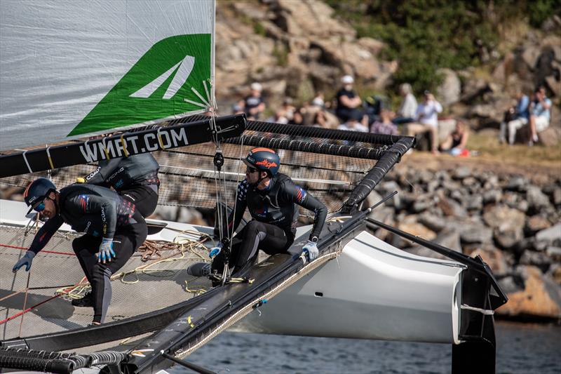 Taylor canfield (USA) - Day 4 - GKSS Match Cup Sweden - Match Racing World Championship, July 7, 2019 - photo © Mathias Bergeld/World Match Racing Tour