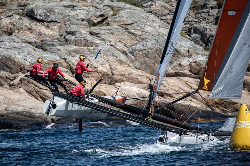 China One Ningbo (NZL), Phil Robertson, GKSS Match Cup Sweden 2019 photo copyright Mathias Bergeld taken at  and featuring the M32 class