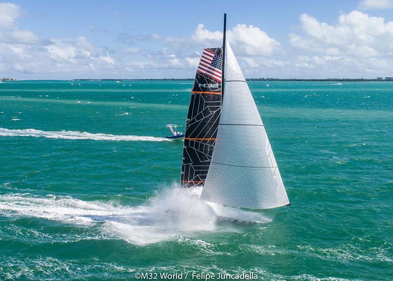 Down the mine on Rick DeVos' REV, the defending M32 North American Champion. - photo © Felipe Juncadella / M32 Worlds