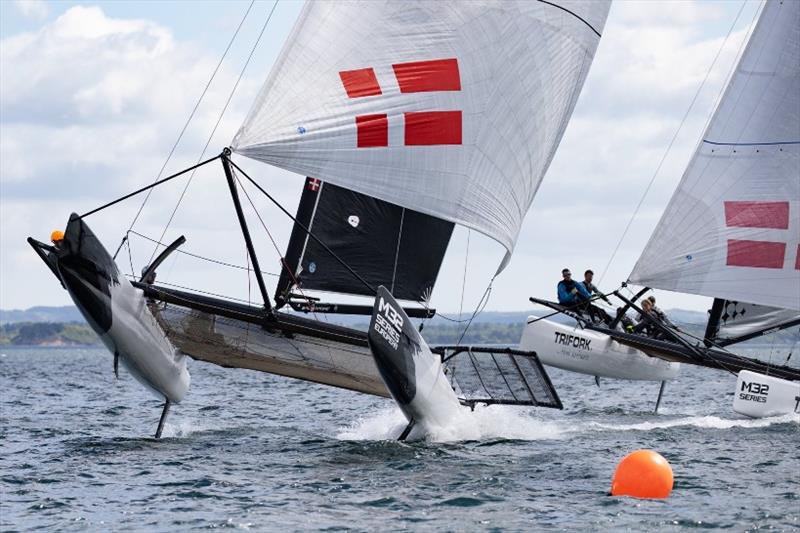 Team Warrer Racing with Peter Warrer training in Aarhus, Denmark. - photo © Peter Brogger / sailingphotoaarhus.dk