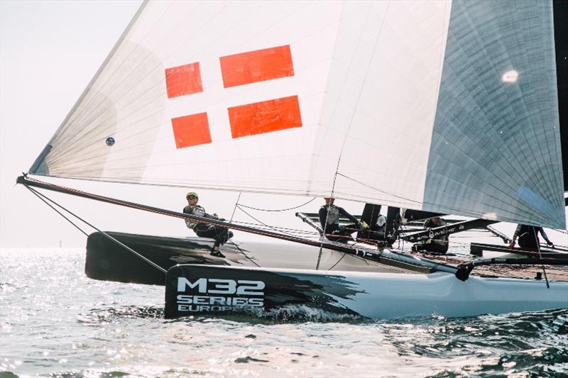 Warrer Racing with Skipper Peter Warrer photo copyright M32World / Pao Duell taken at  and featuring the M32 class