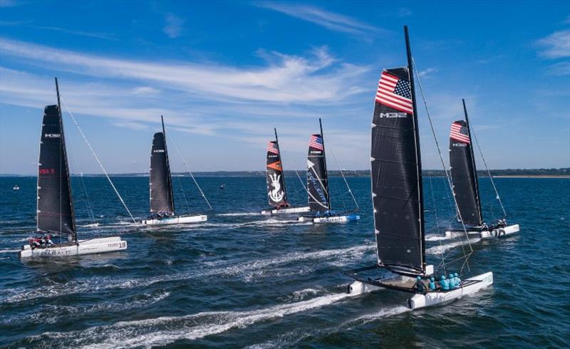 Midtown Cup in Newport in August 2020. The series continues in September and October photo copyright M32 World / Stephen Cloutier taken at  and featuring the M32 class