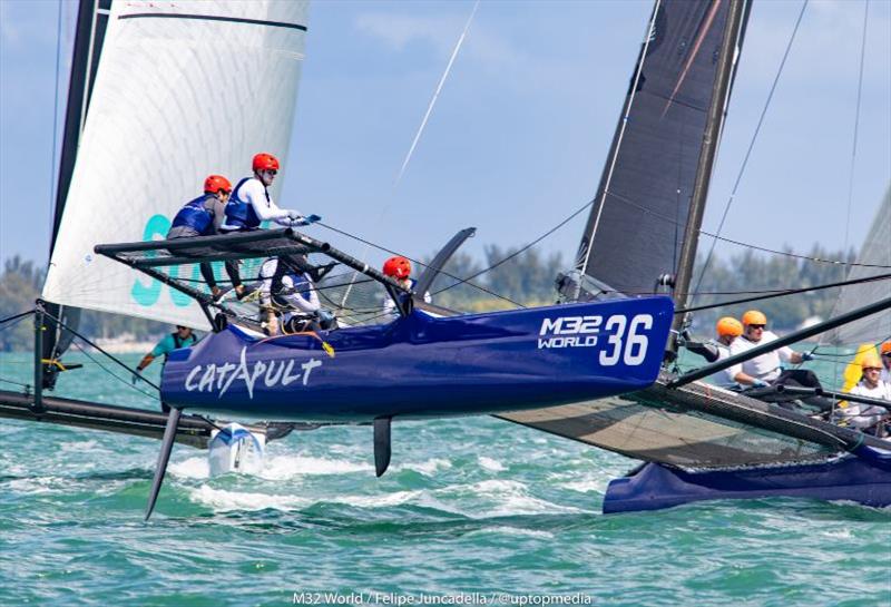 Team Catapult with Joel Ronning photo copyright M32World / Felipe Juncadella taken at  and featuring the M32 class