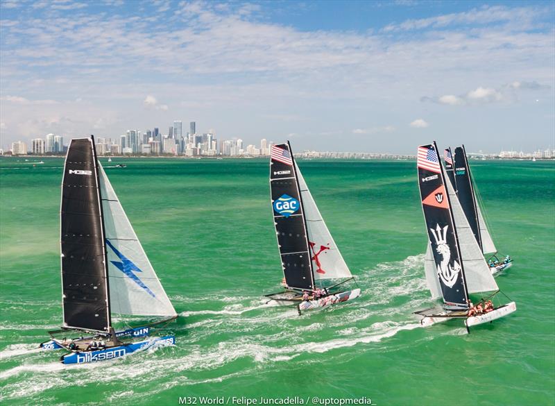Biscayne Bay, Miami will host the 2021 M32 World Championship  photo copyright M32World/Felipe Juncadella taken at  and featuring the M32 class